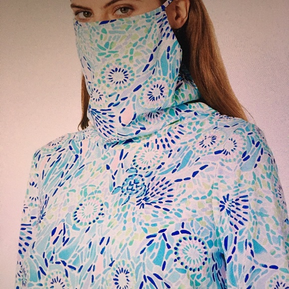 LILLY PULITZER X MERYL NWT AUTHENTIC ‘LILISHIELD’ FACE MASK COVER DESIGN… - Picture 1 of 17